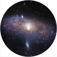 7'' Slipmat - Space - Andromeda Galaxy 