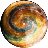 7'' Slipmat - Space - Spiral Moon 