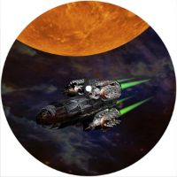 7'' Slipmat - Space Ship 1 