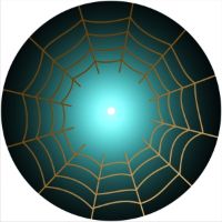 7'' Slipmat - Spider Web 2 