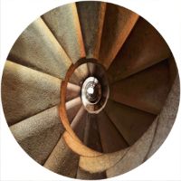 7'' Slipmat - Spiral Staircase 