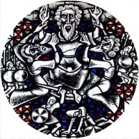 7'' Slipmat - Stained Glass 9 