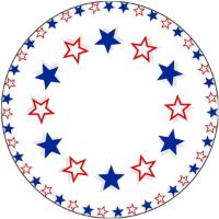 7'' Slipmat - Star Frame 1 