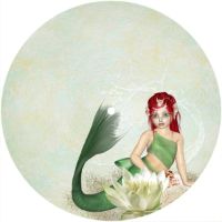 7'' Slipmat - Texture Mermaid 