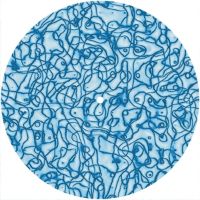 7'' Slipmat - Twine Blue 