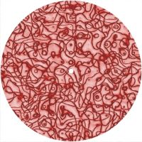 7'' Slipmat - Twine Red 