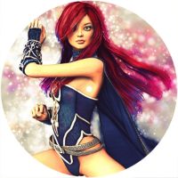 7'' Slipmat - Warrior Girl 