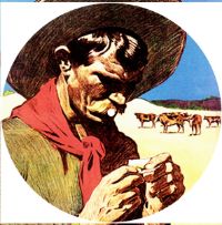 7'' Slipmat - Wild West 1 