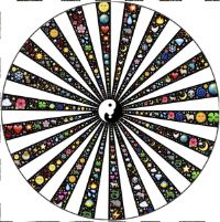 7'' Slipmat - Ying Yang Stripes 