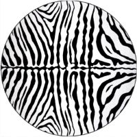 7'' Slipmat - Zebra 1 
