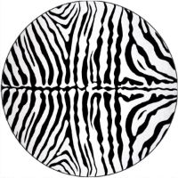 7'' Slipmat - Zebra 1 