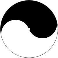 7'' Slipmat - yin-yang 2 