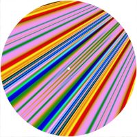 12'' Slipmat - Abstract Stripes 6 
