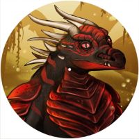 12'' Slipmat - Alien Reptilian 1 