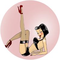 12'' Slipmat - Bikini Girl 2 