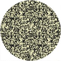 12'' Slipmat - Blotched Black on Cream 