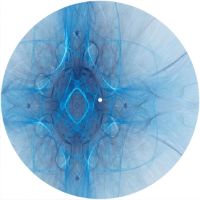 12'' Slipmat - Blue Webbing 