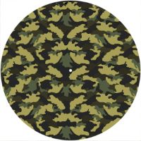 12'' Slipmat - Camouflage Bush 