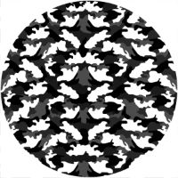 12'' Slipmat - Camouflage Winter 