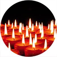 12'' Slipmat - Candles 2 