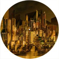 12'' Slipmat - City Scape 1 