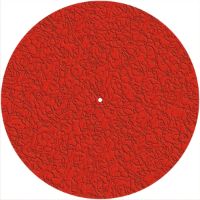12'' Slipmat - Crinkles Red 