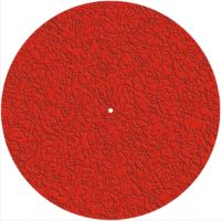 12'' Slipmat - Crinkles Red 