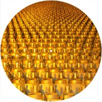 12'' Slipmat - Dhammakaya Pagoda 