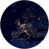 12'' Slipmat - Europe Lights 