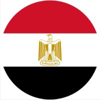12'' Slipmat - Flag Egypt 
