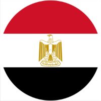 12'' Slipmat - Flag Egypt 