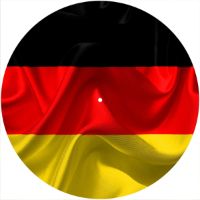 12'' Slipmat - Flag Germany 2 