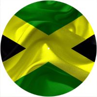12'' Slipmat - Flag Jamaica 