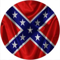 12'' Slipmat - Flag Rebel 1 