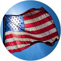 12'' Slipmat - Flag US Patriot 3 