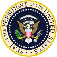 12'' Slipmat - Flag USA Seal 2 