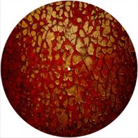 12'' Slipmat - Flaky Paint Red Rust 