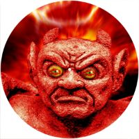 12'' Slipmat - Gargoyle Flamed 