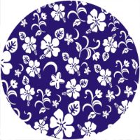 12'' Slipmat - Hawaiian Print BL 