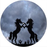 12'' Slipmat - Iron Horses 