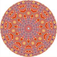12'' Slipmat - Kaleidoscope 3 