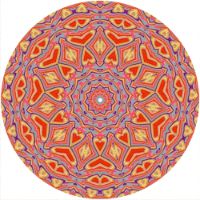 12'' Slipmat - Kaleidoscope 3 