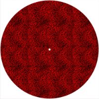 12'' Slipmat - Leopard Print Red 