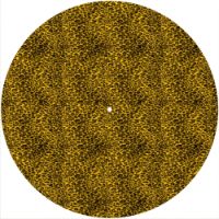 12'' Slipmat - Leopard Print Yellow 