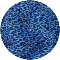 12'' Slipmat - Leopard print Blue 