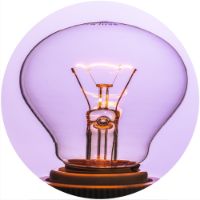 12'' Slipmat - Light Bulb 2 