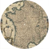 12'' Slipmat - Map - France 1768 