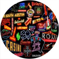 12'' Slipmat - Neon Collage 