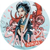 12'' Slipmat - Ninjas 1 