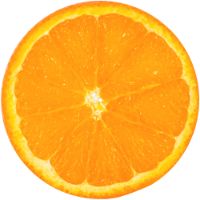12'' Slipmat - Orange Slice 1 
